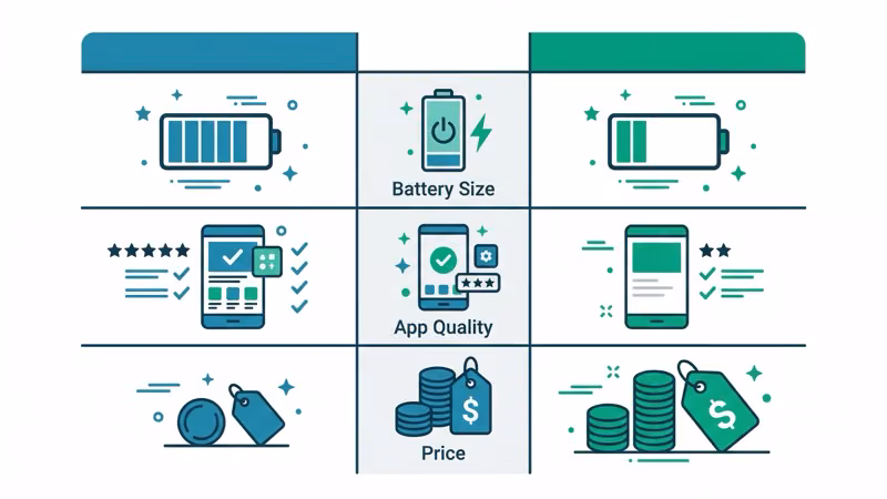 TKSTAR TK905 and Tracki 4G GPS tracker side by side size comparison