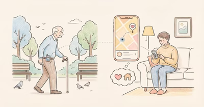 How to Track Elderly Parents With GPS Trackers and Apps