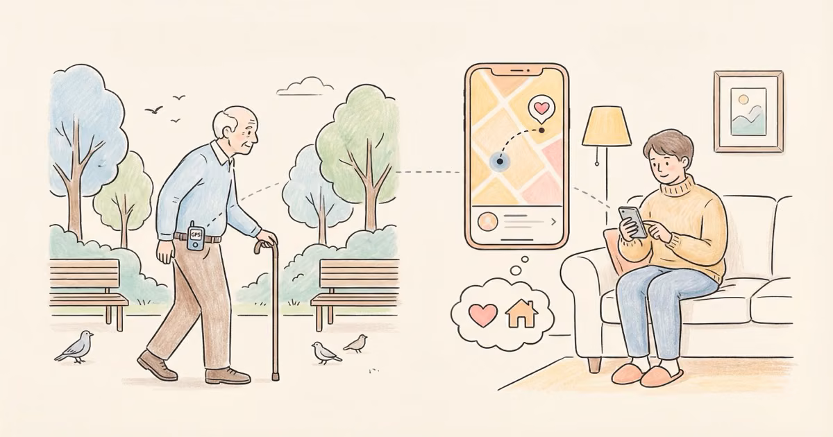 How to Safely Monitor Aging Parents with GPS Trackers and Apps
