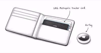 UAG Metropolis Tracker Card Review: Slim Find My Card
