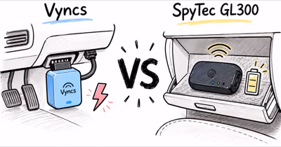 Vyncs vs SpyTec GL300: OBD vs Portable GPS Compared