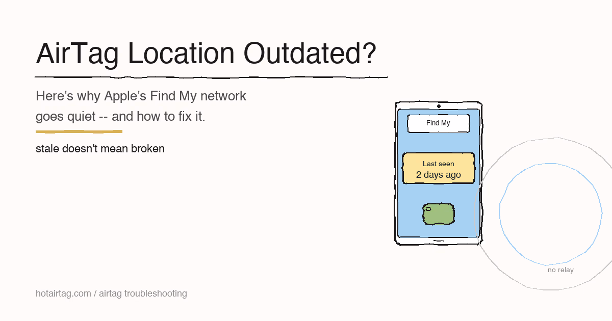 Why Is My AirTag Location Outdated? Fix It in 2026