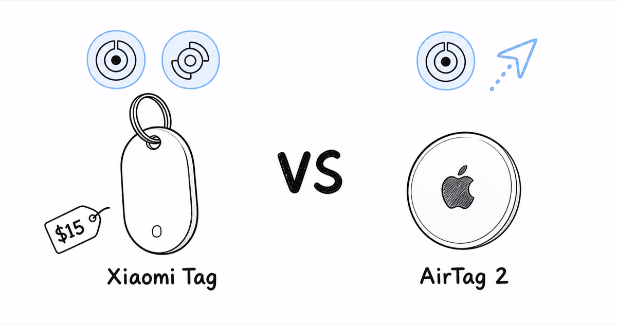 Xiaomi Tag vs AirTag 2: The $15 Dual-Network Alternative